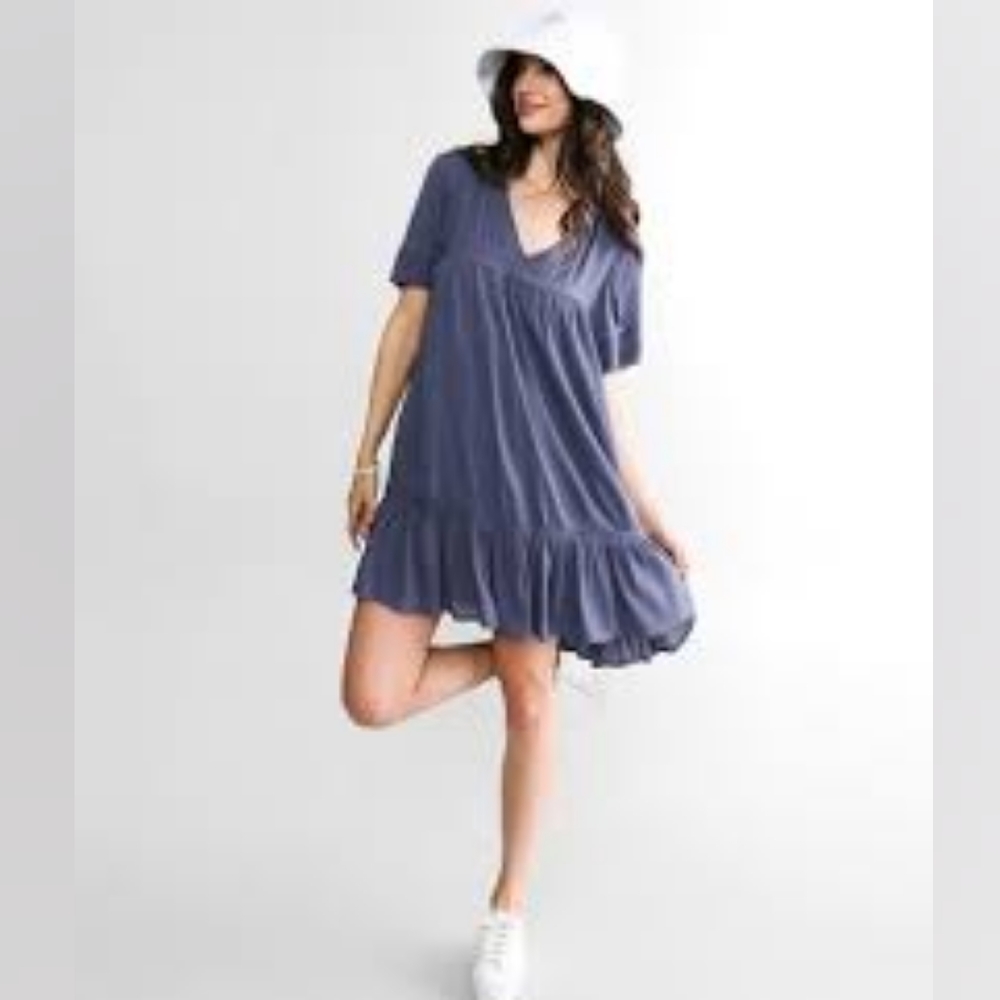 Woven Flowy Mini Dress •Daytrip